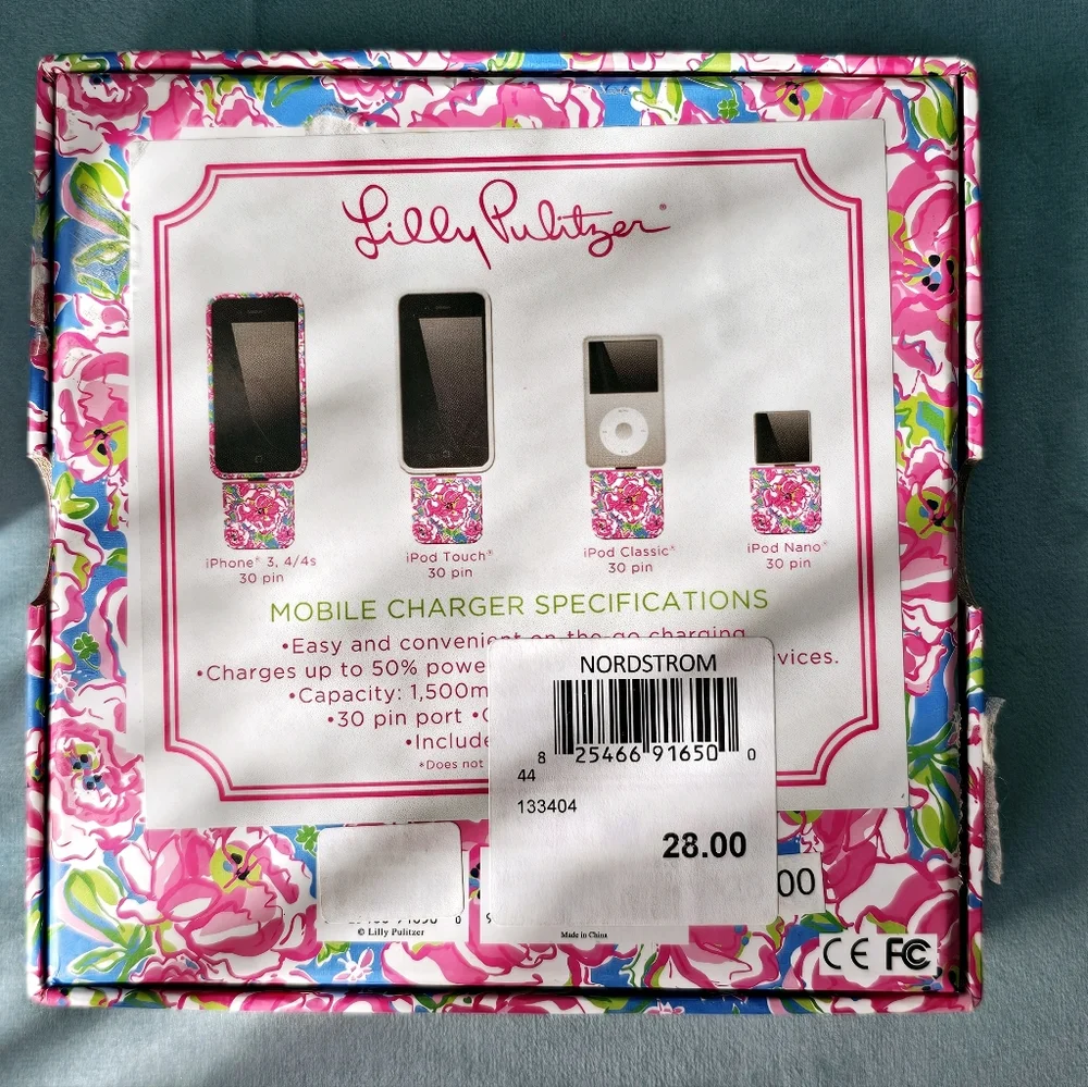 Lilly Pulitzer Charger - Lucky Charms